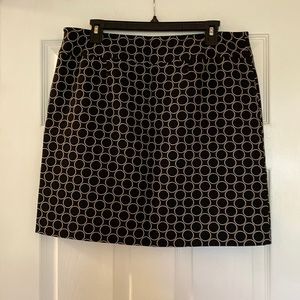Ann Taylor LOFT black skirt sz 14
